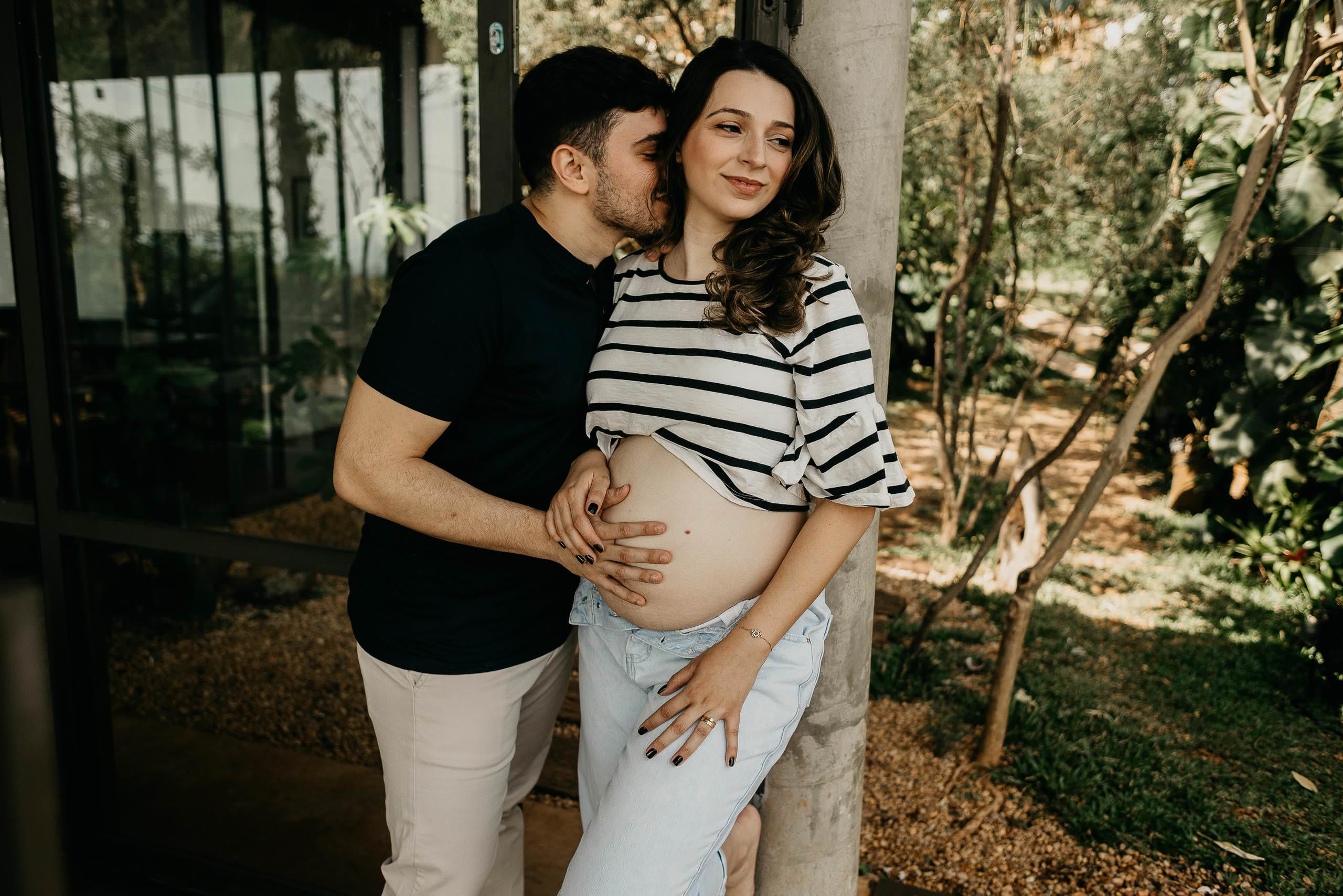 Ensaio Gestante de Laura & Bruno em Ensaio em ambiente intimista — fotografia 10