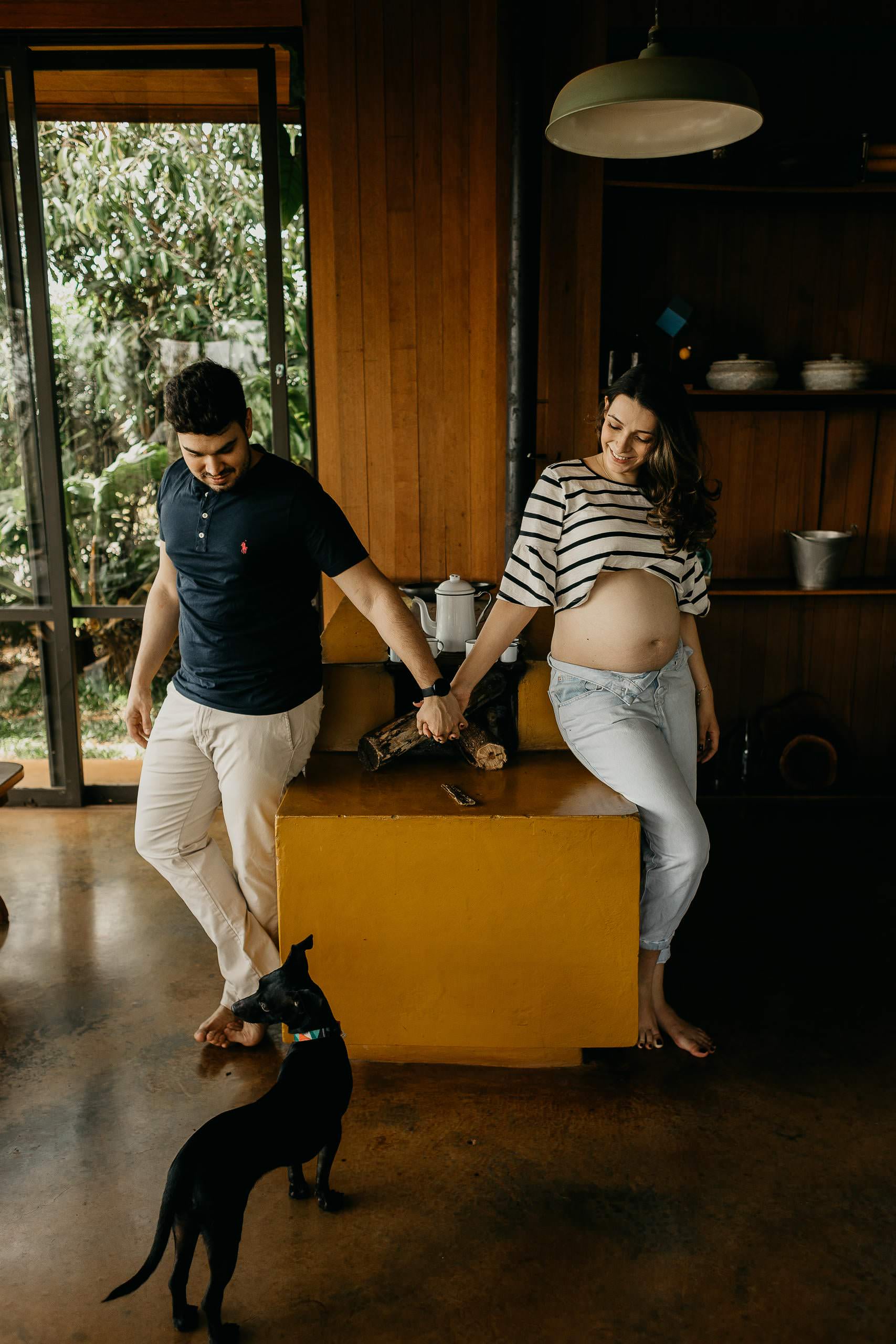 Ensaio Gestante de Laura & Bruno em Ensaio em ambiente intimista — fotografia 16