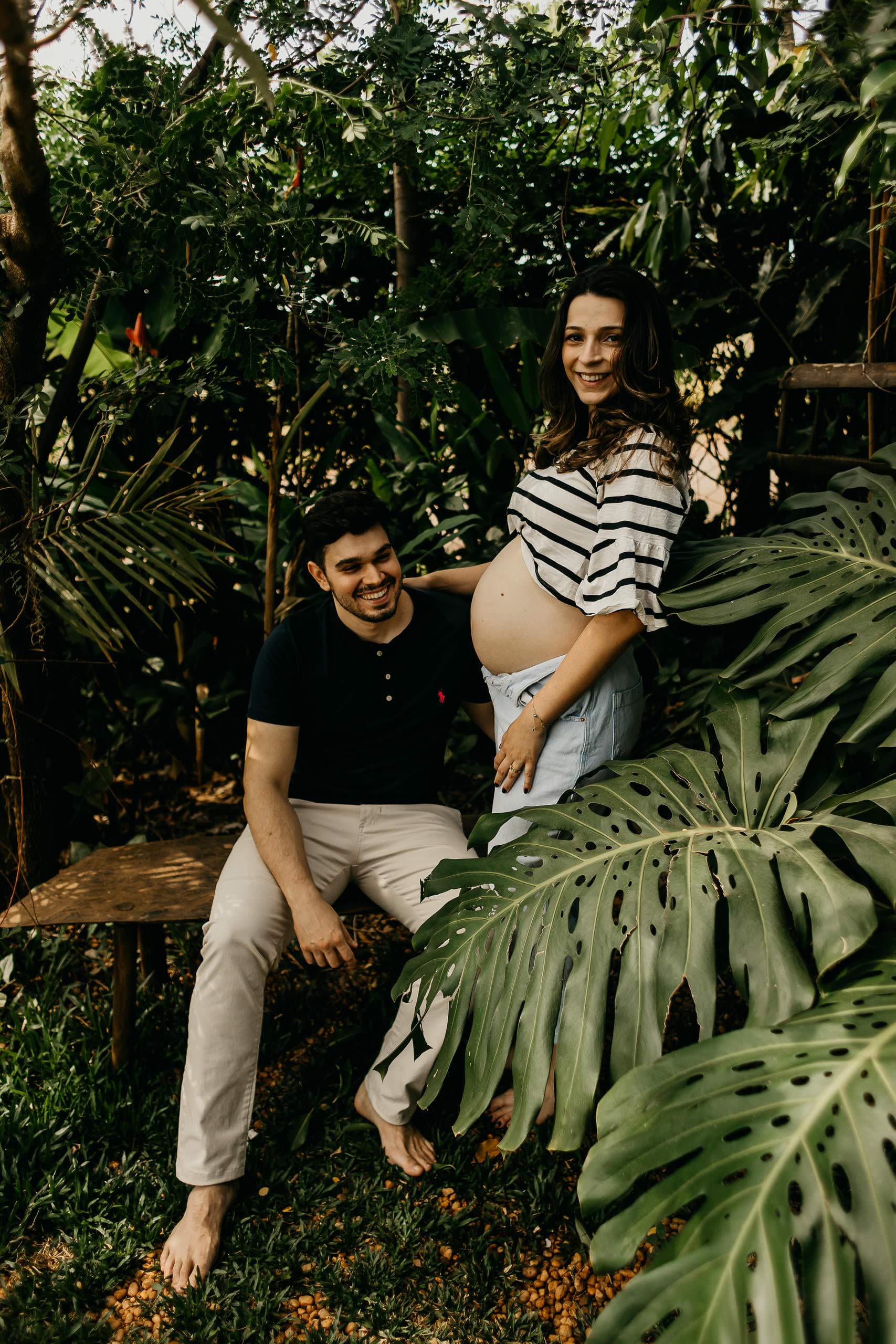 Ensaio Gestante de Laura & Bruno em Ensaio em ambiente intimista — fotografia 19