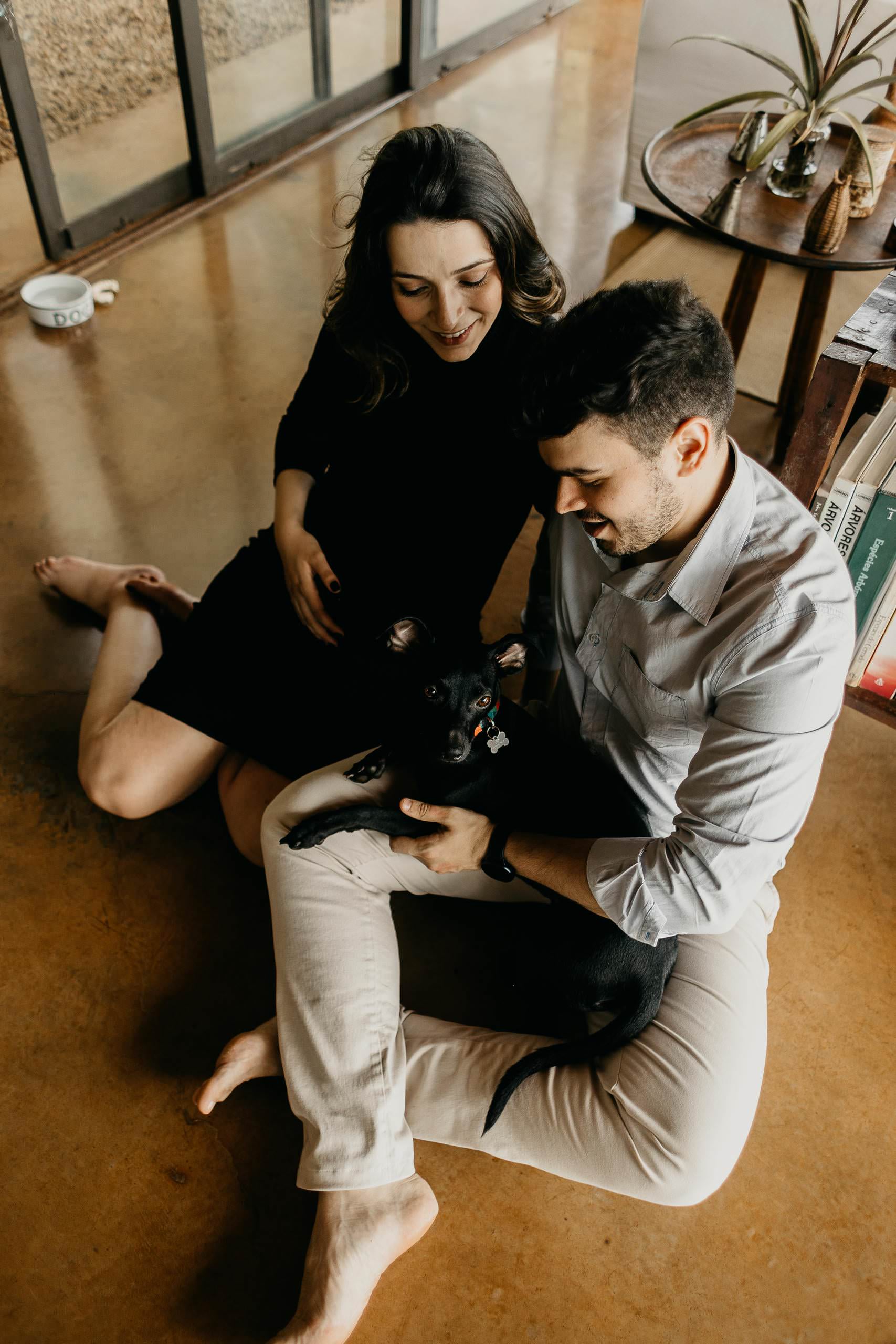 Ensaio Gestante de Laura & Bruno em Ensaio em ambiente intimista — fotografia 36