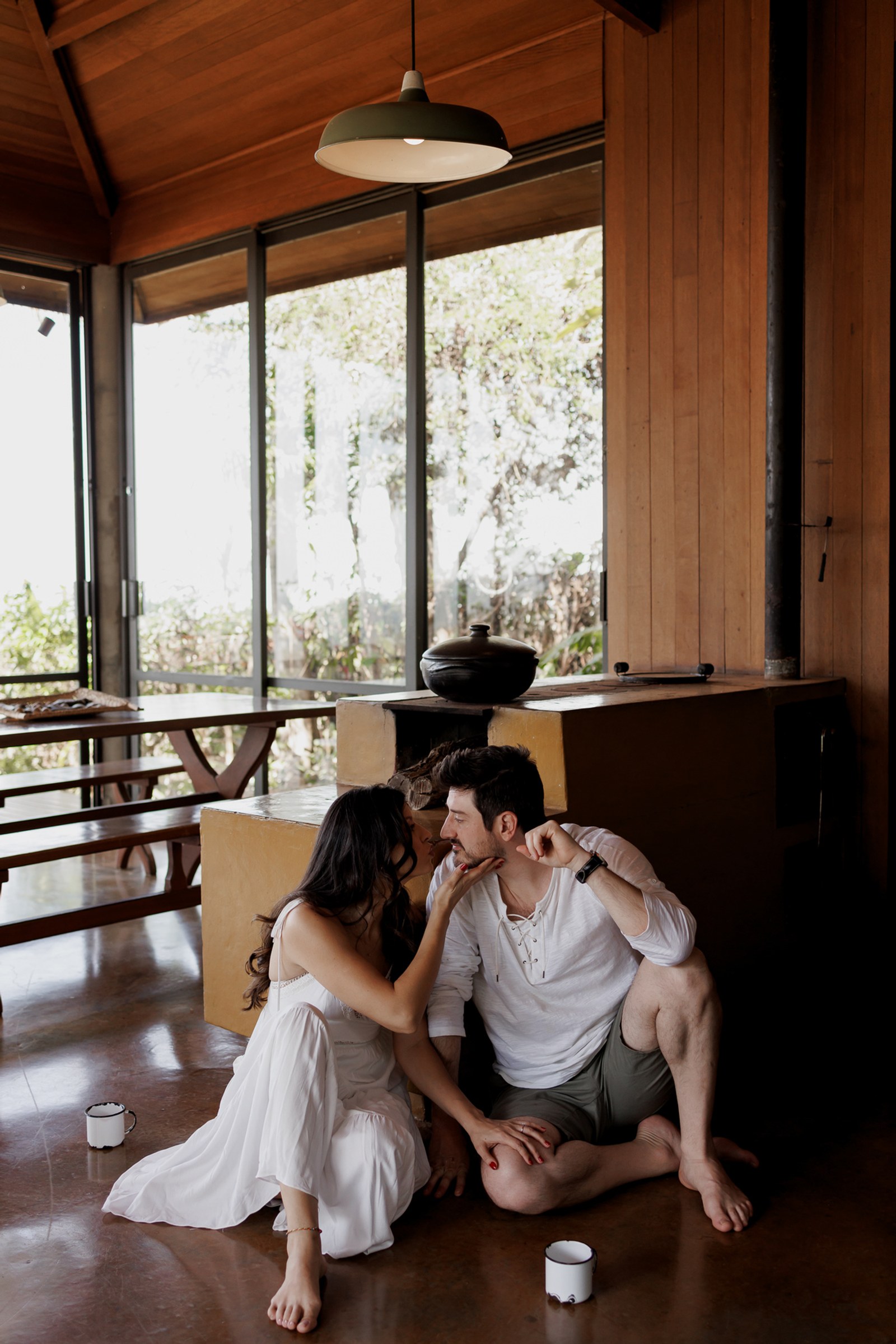 Ensaio Pré Wedding de Julia & Rafael em Casa de Vidro - Franca (SP) — fotografia 14