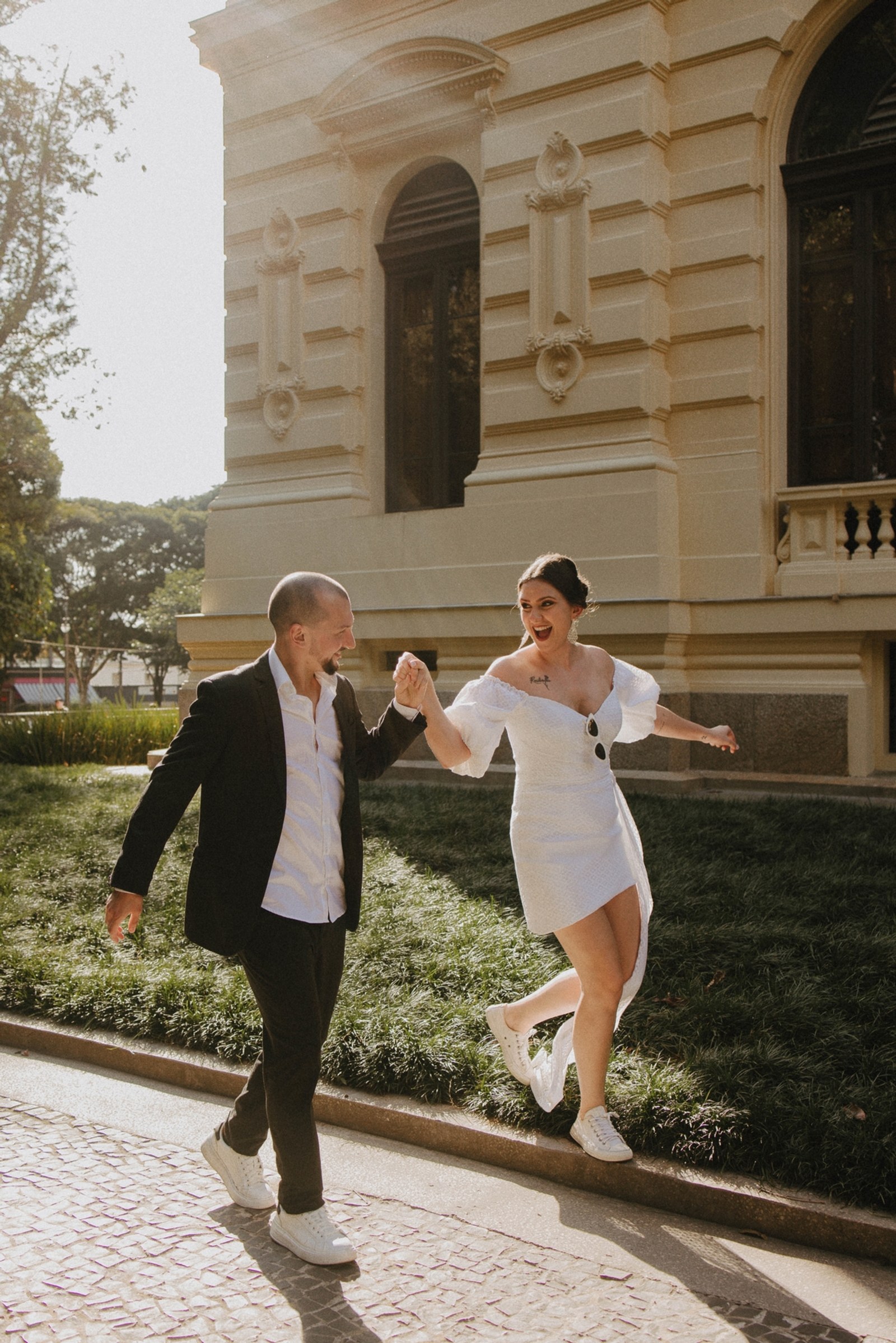 Ensaio Pré Wedding de Lana & Júnior em Museu do Ipiranga - São Paulo (SP) — fotografia 40