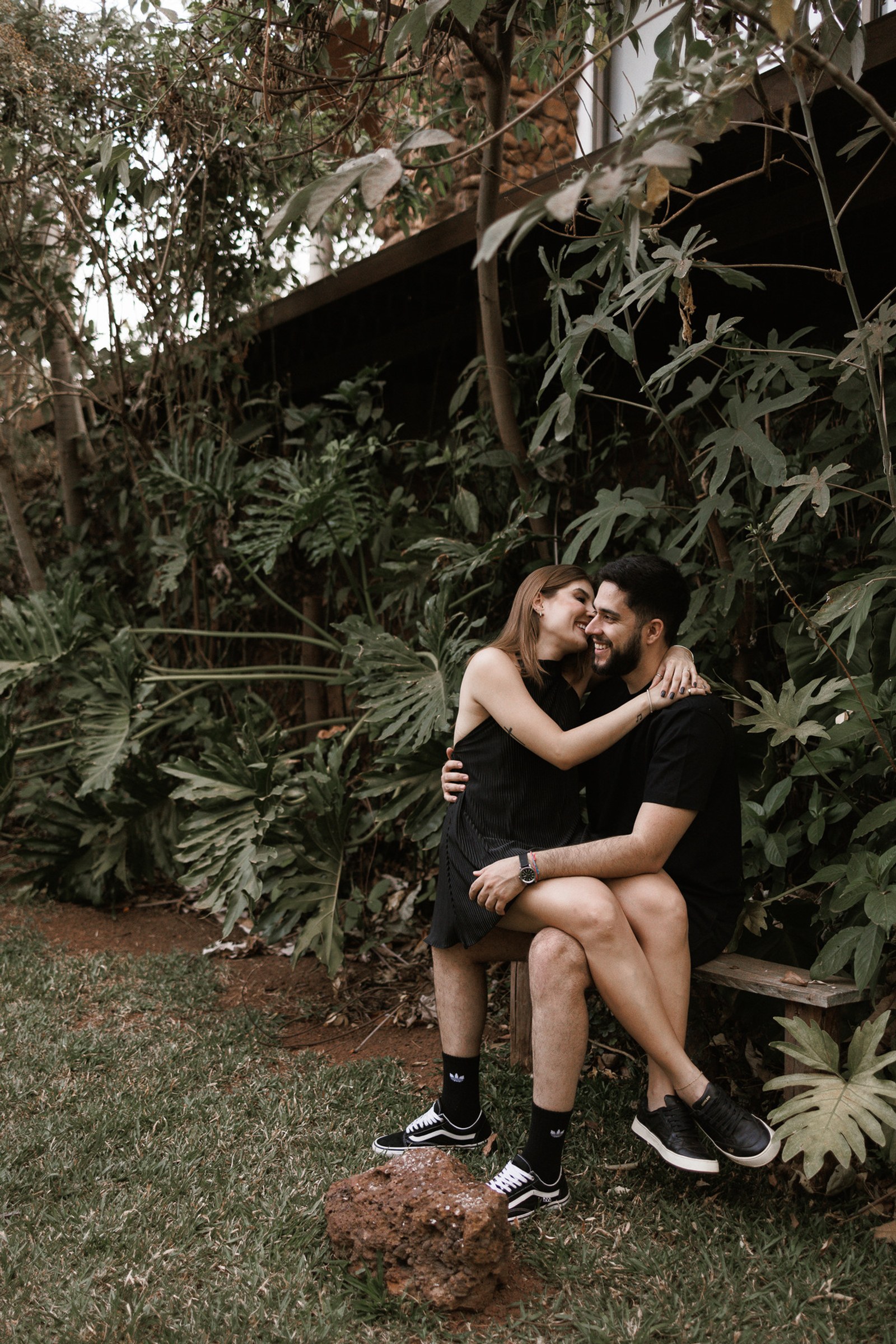Ensaio Pré Wedding de Giulia & Mateus em Vila das Embaúbas (Casa de Vidro) - Franca (SP) — fotografia 3