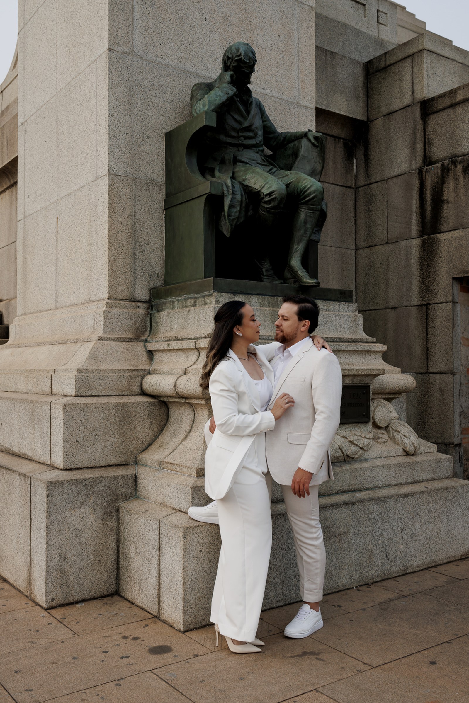 Ensaio Pré Wedding de Rita & Márcio em Museu do Ipiranga, São Paulo (SP) — fotografia 66