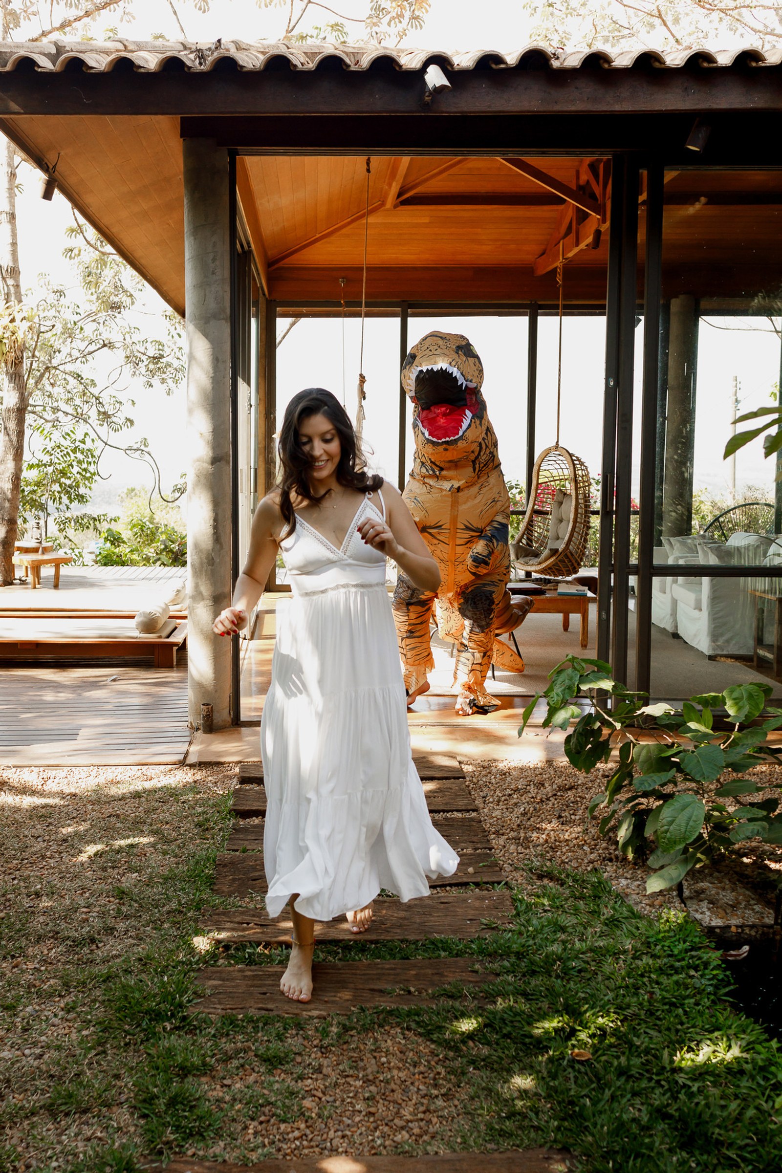 Ensaio Pré Wedding de Julia & Rafael em Casa de Vidro - Franca (SP) — fotografia 32
