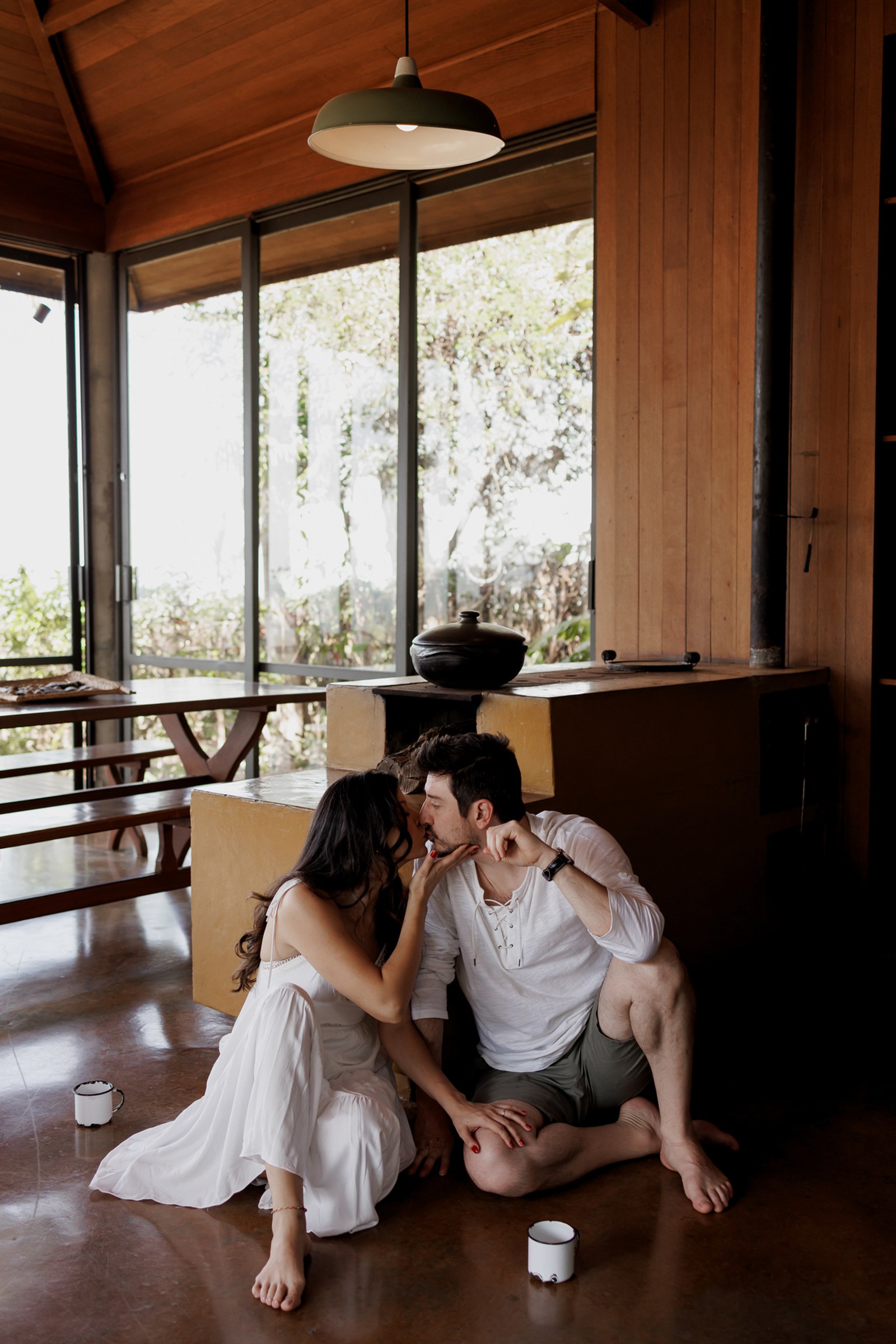 Ensaio Pré Wedding de Julia & Rafael em Casa de Vidro - Franca (SP) — fotografia 15