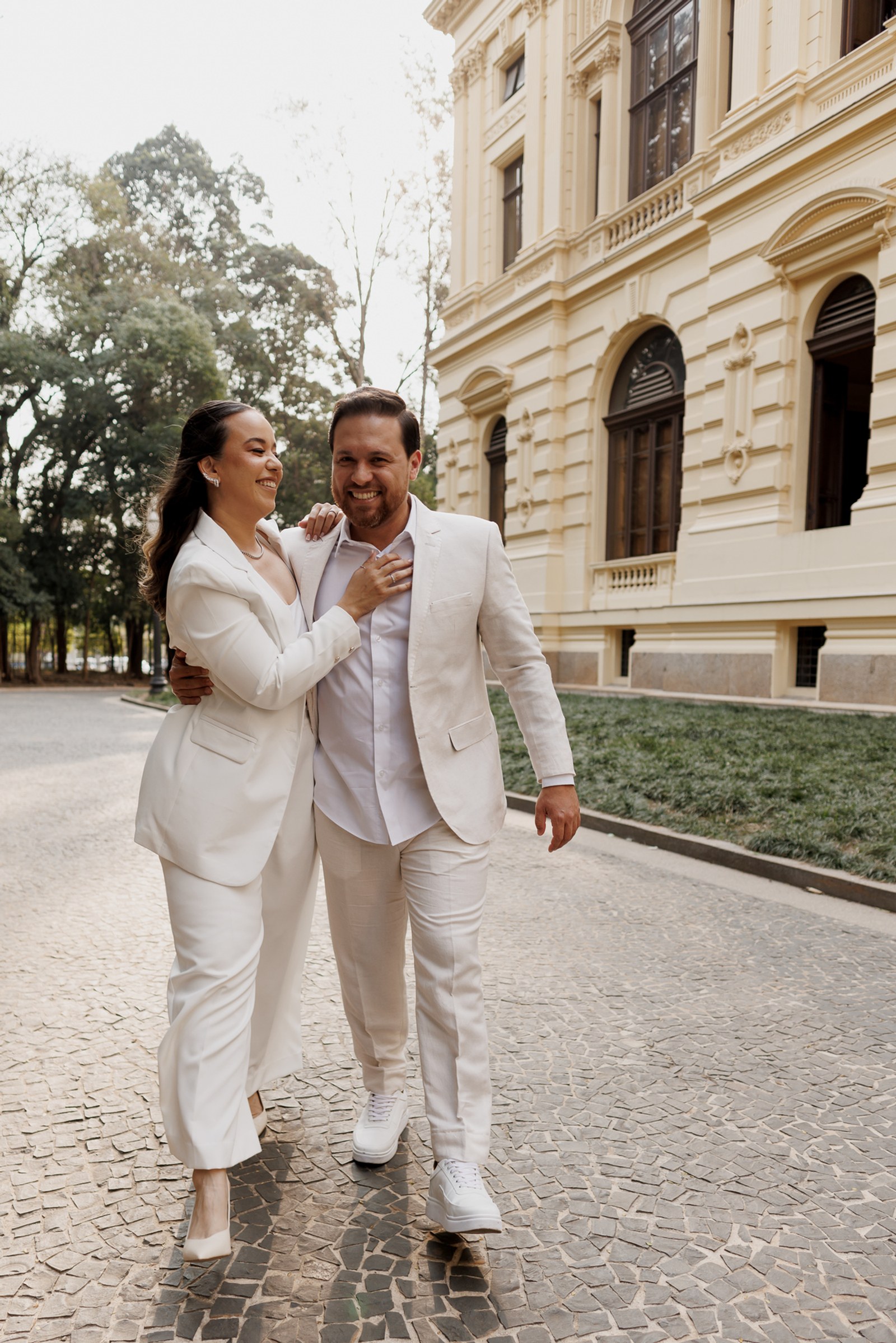Ensaio Pré Wedding de Rita & Márcio em Museu do Ipiranga, São Paulo (SP) — fotografia 36