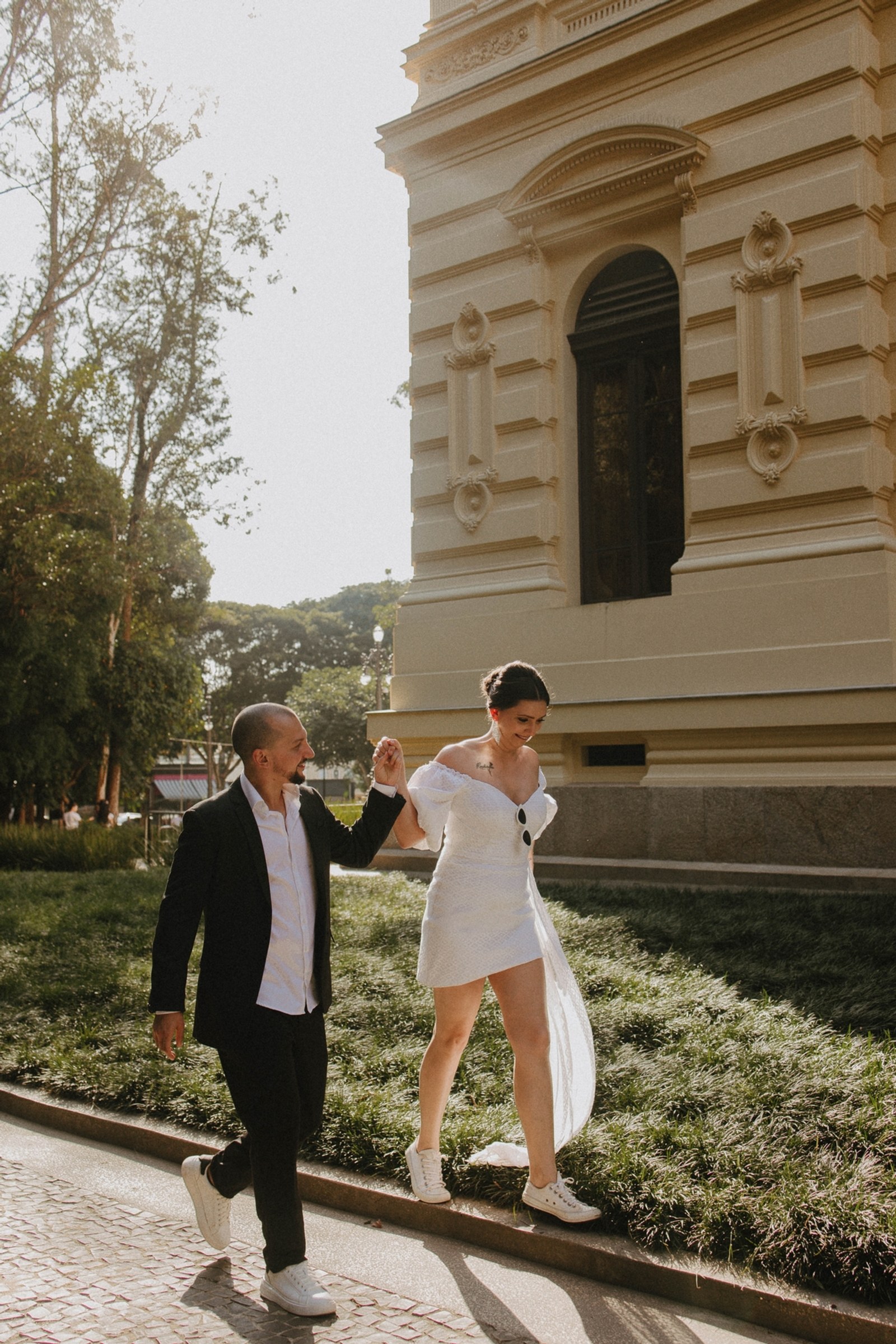 Ensaio Pré Wedding de Lana & Júnior em Museu do Ipiranga - São Paulo (SP) — fotografia 39