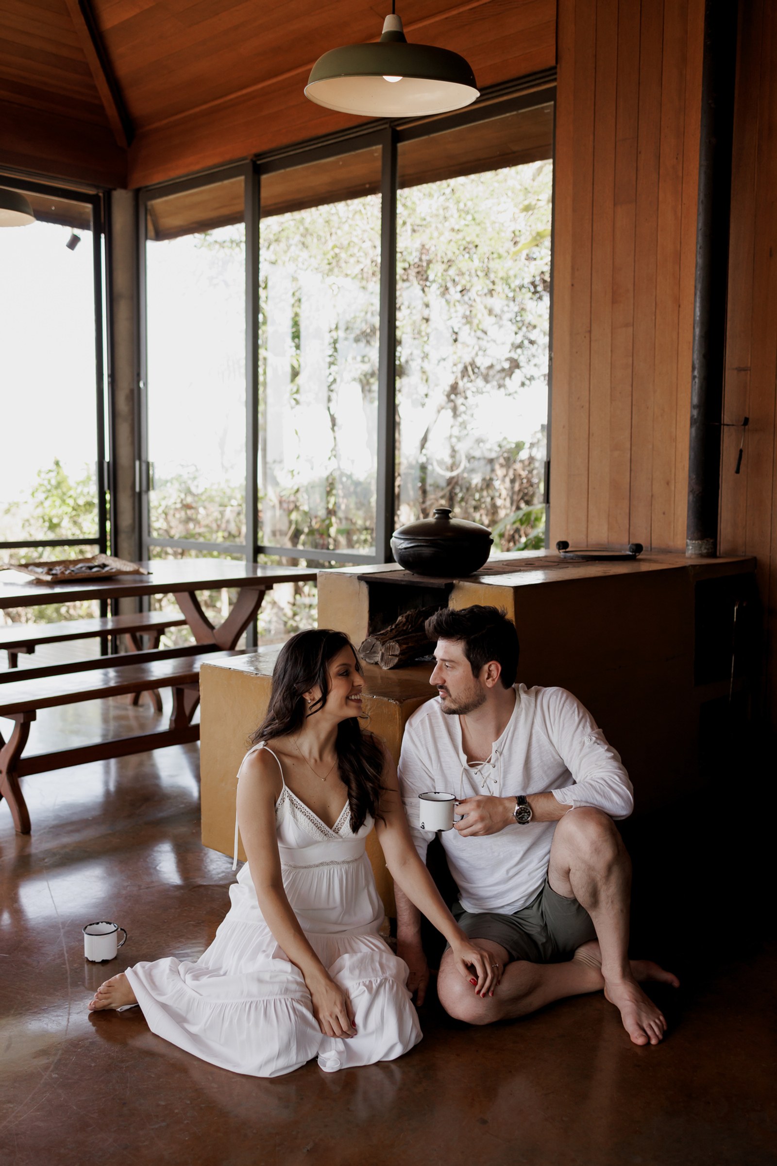 Ensaio Pré Wedding de Julia & Rafael em Casa de Vidro - Franca (SP) — fotografia 16
