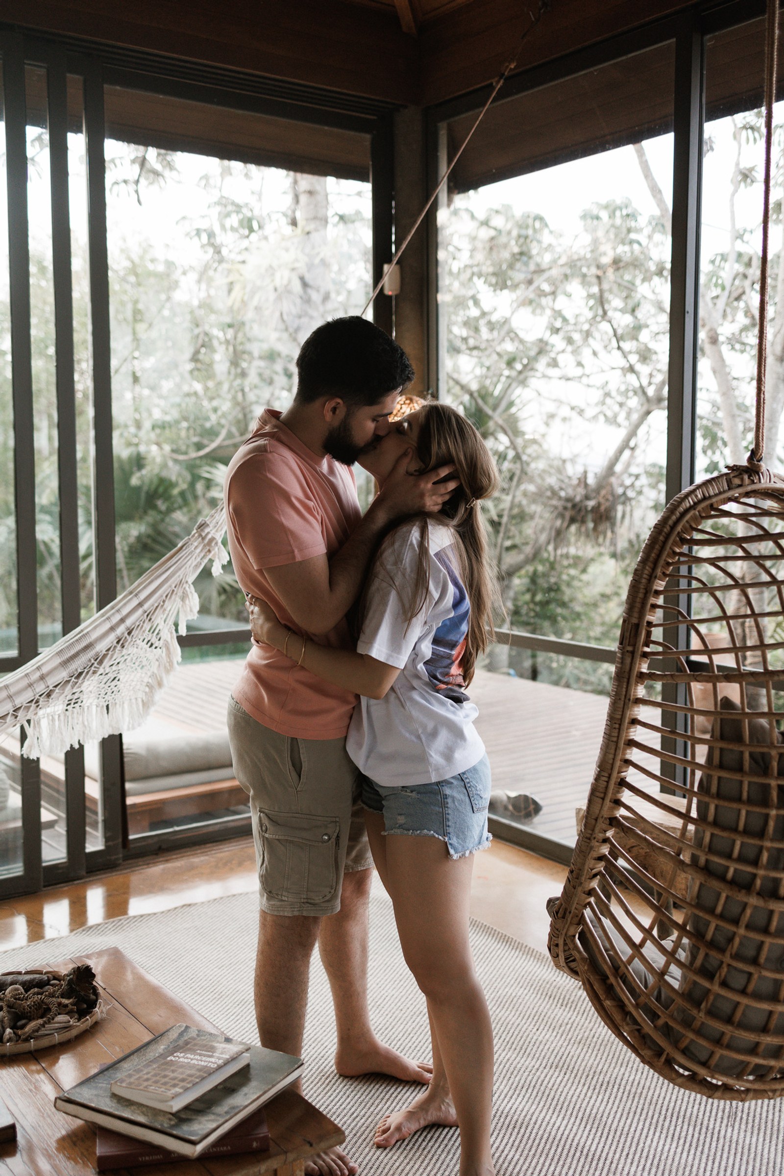 Ensaio Pré Wedding de Giulia & Mateus em Vila das Embaúbas (Casa de Vidro) - Franca (SP) — fotografia 42