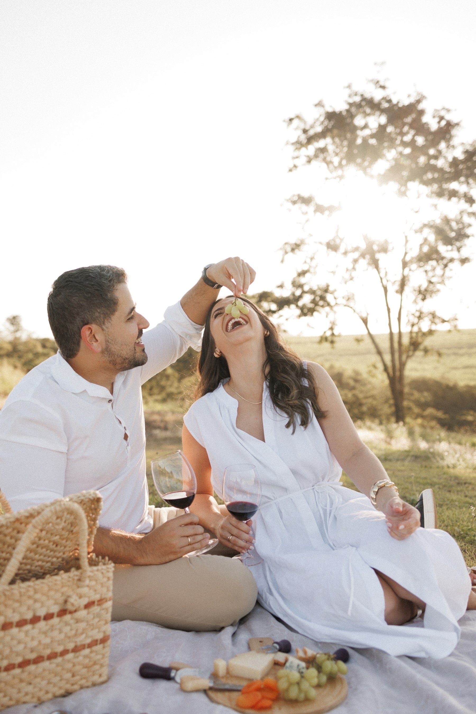 Giovanna & Charles — Ensaio Pré Wedding em Vinícola Terras Altas - Ribeirão Preto (SP)