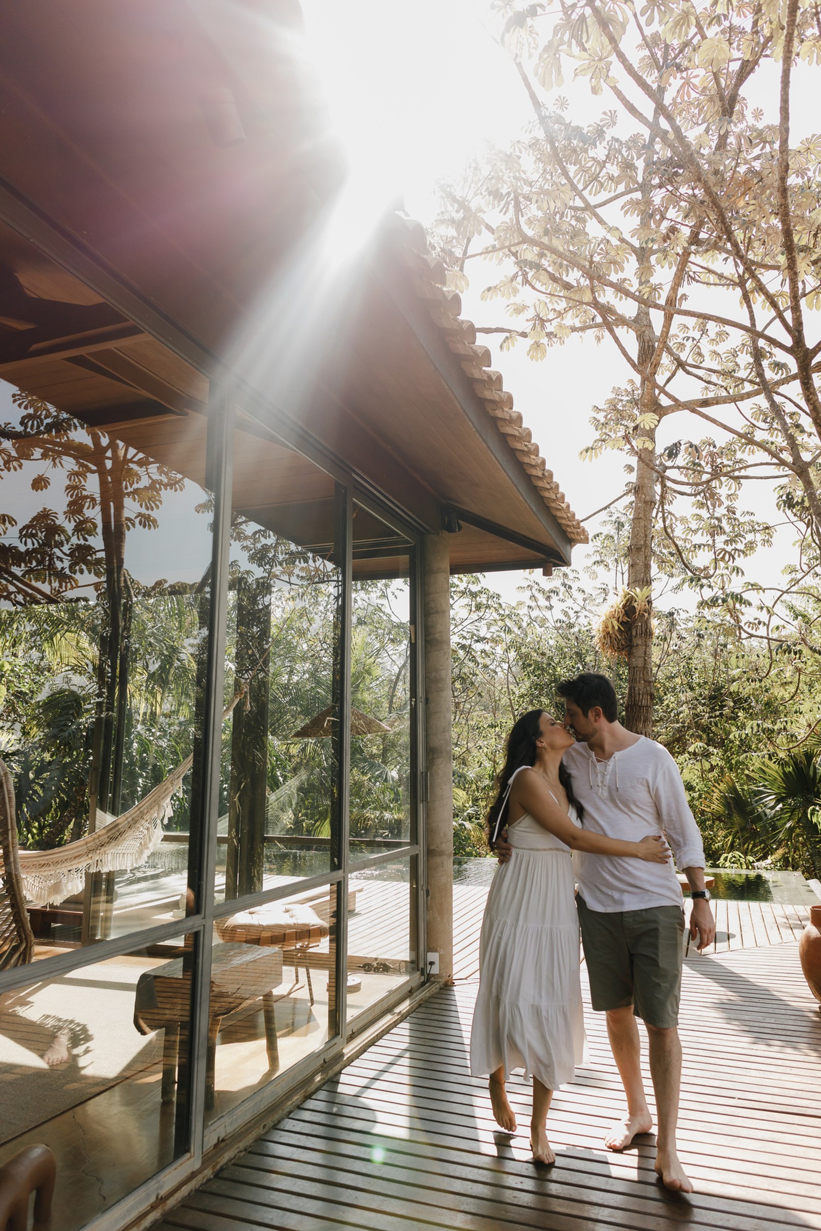 Ensaio Pré Wedding de Julia & Rafael em Casa de Vidro - Franca (SP) — fotografia 43