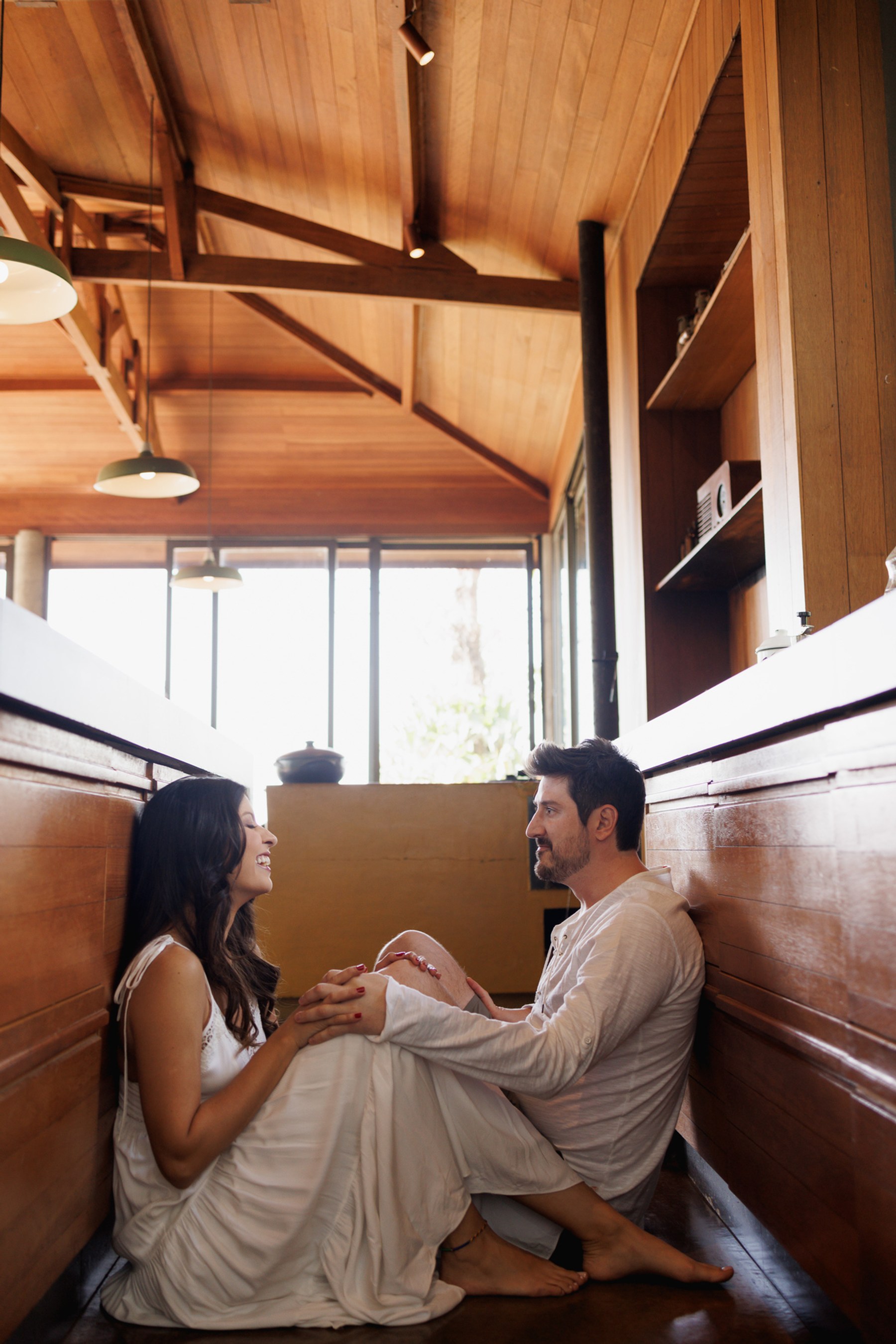 Julia & Rafael — Ensaio Pré Wedding em Casa de Vidro - Franca (SP)