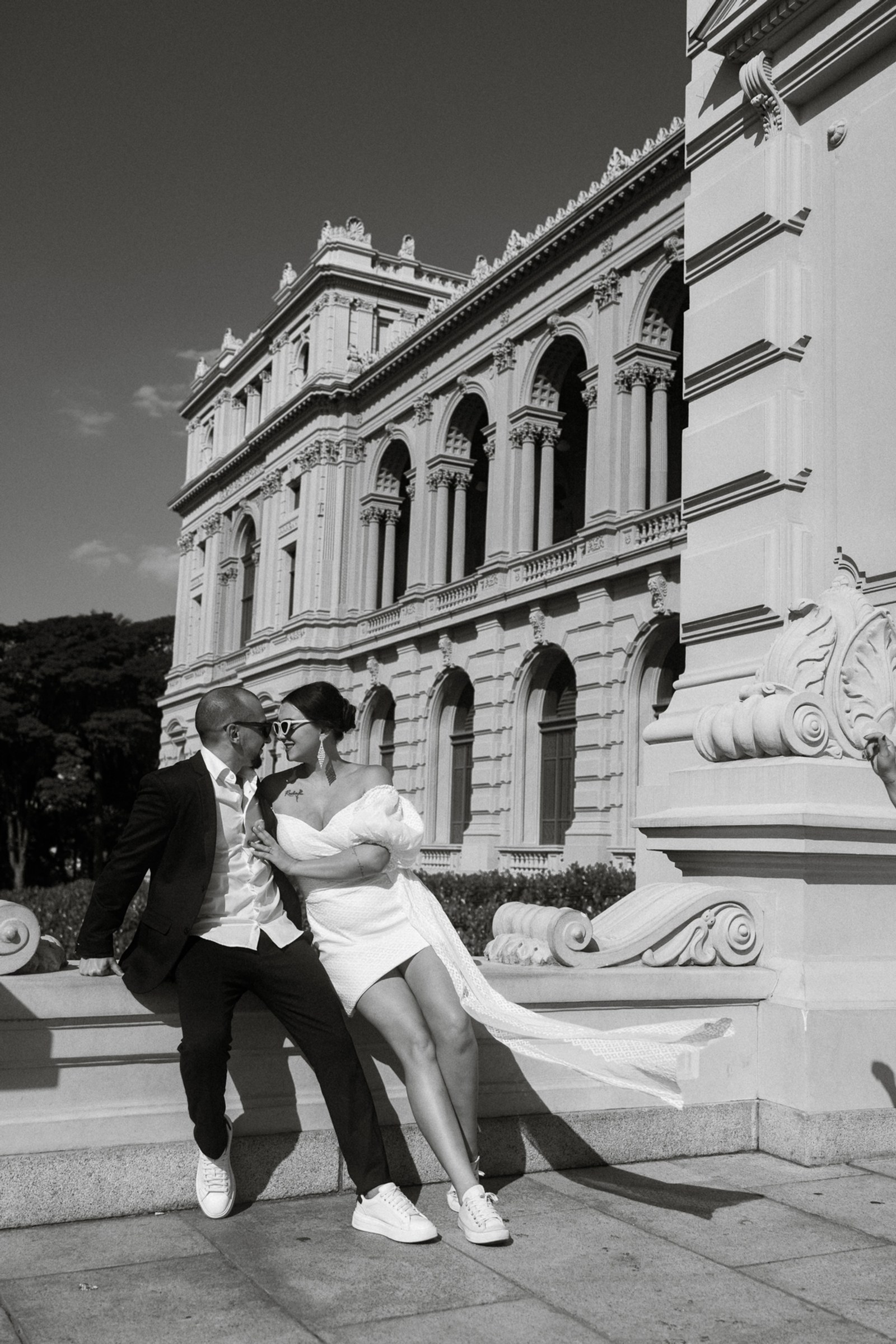 Ensaio Pré Wedding de Lana & Júnior em Museu do Ipiranga - São Paulo (SP) — fotografia 32