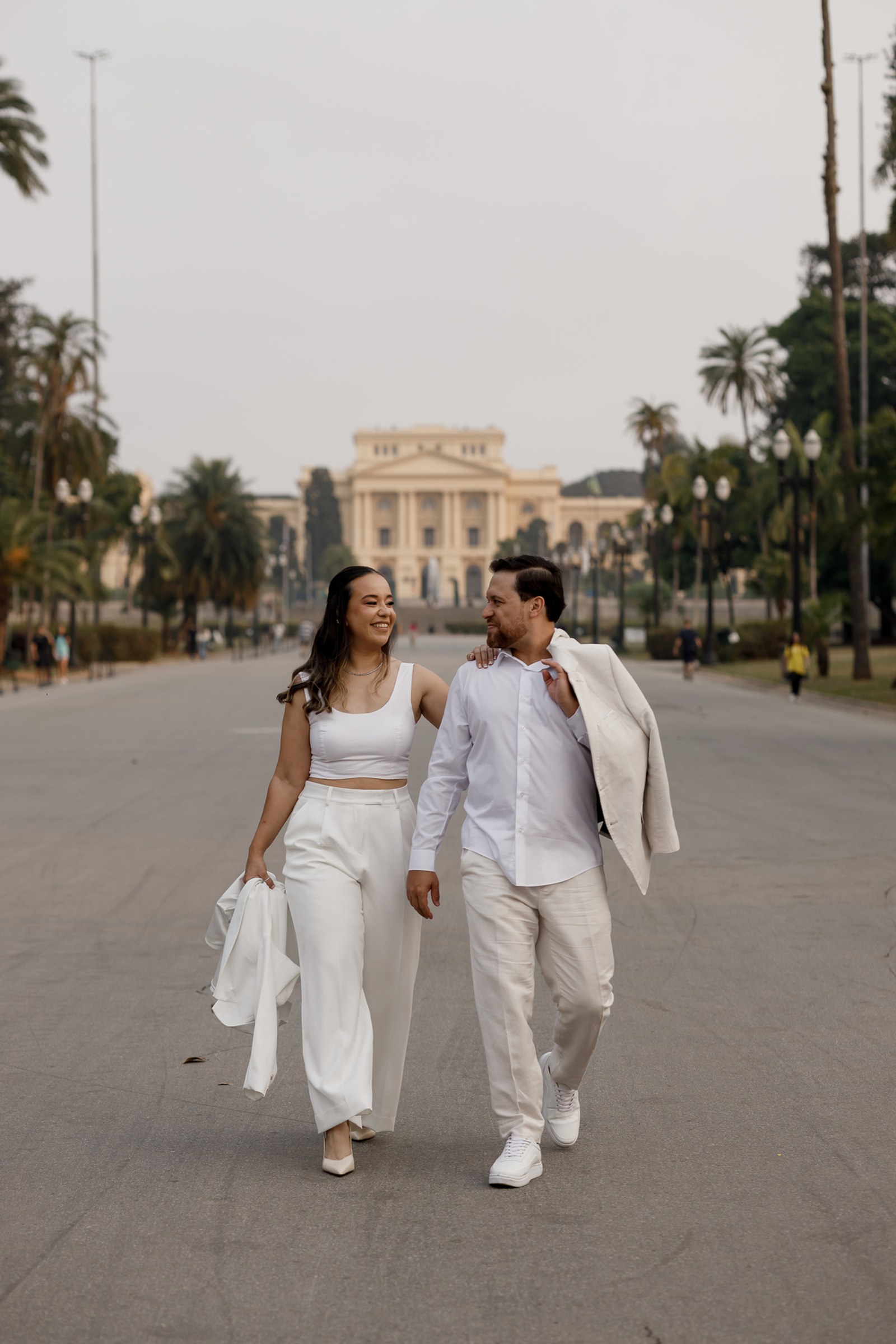 Ensaio Pré Wedding de Rita & Márcio em Museu do Ipiranga, São Paulo (SP) — fotografia 46