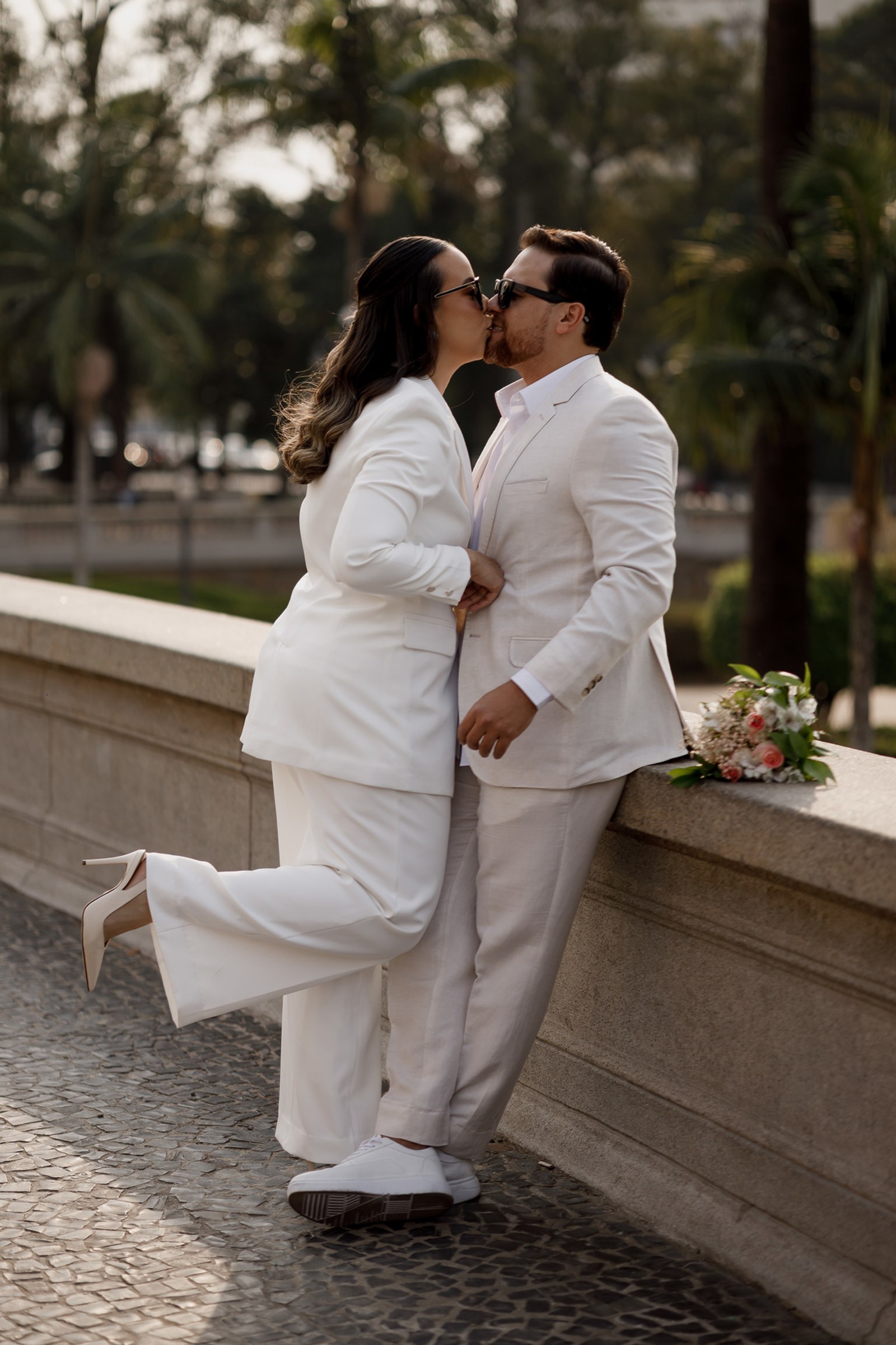 Ensaio Pré Wedding de Rita & Márcio em Museu do Ipiranga, São Paulo (SP) — fotografia 13