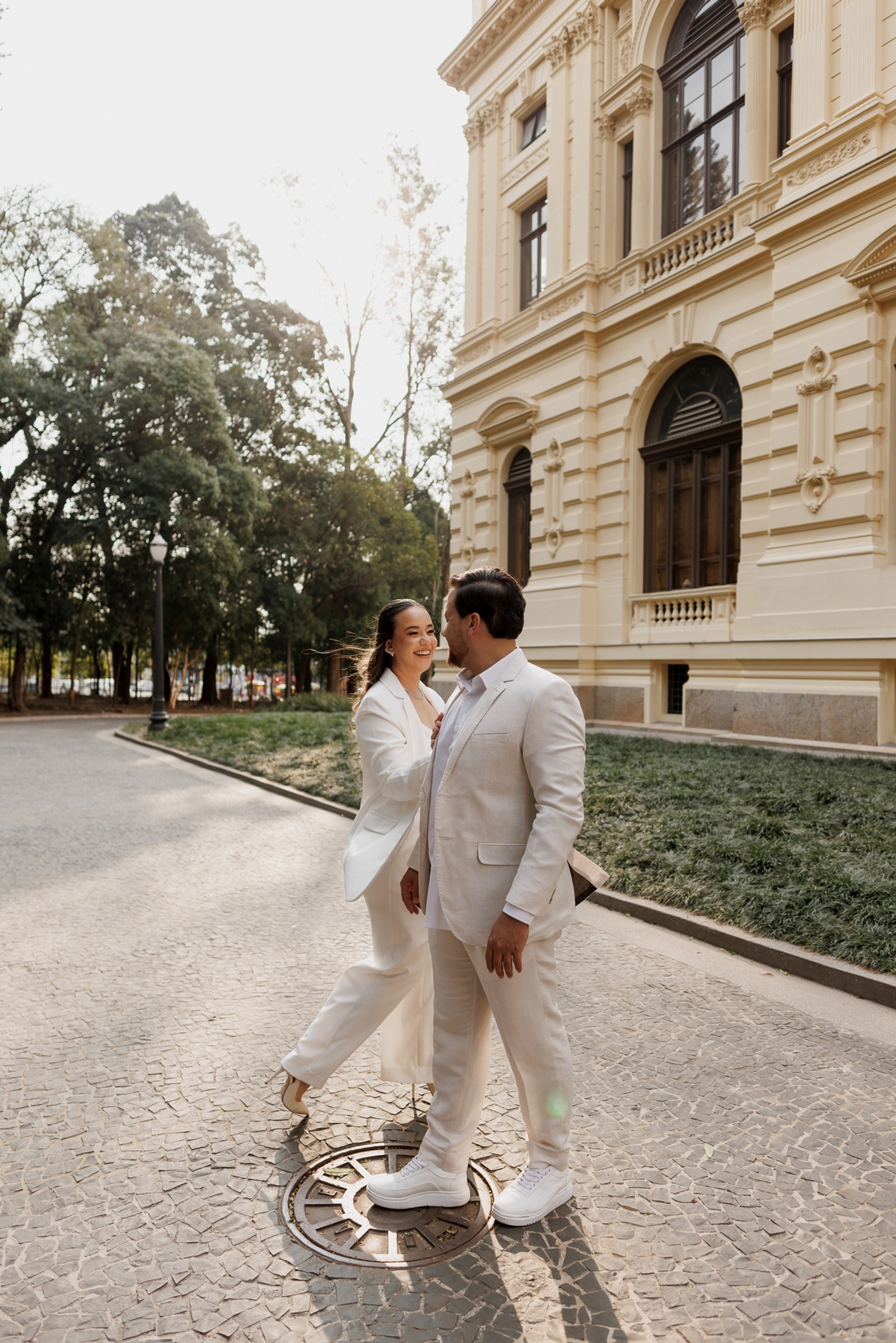 Ensaio Pré Wedding de Rita & Márcio em Museu do Ipiranga, São Paulo (SP) — fotografia 34
