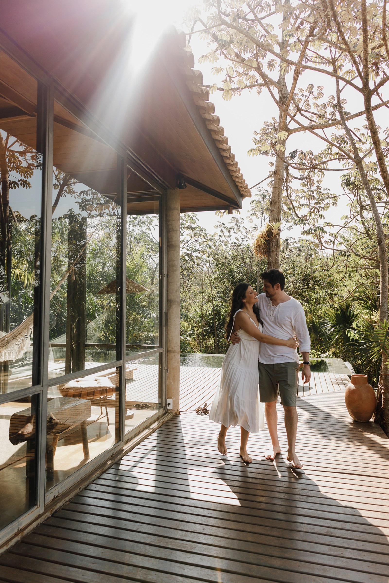Ensaio Pré Wedding de Julia & Rafael em Casa de Vidro - Franca (SP) — fotografia 42