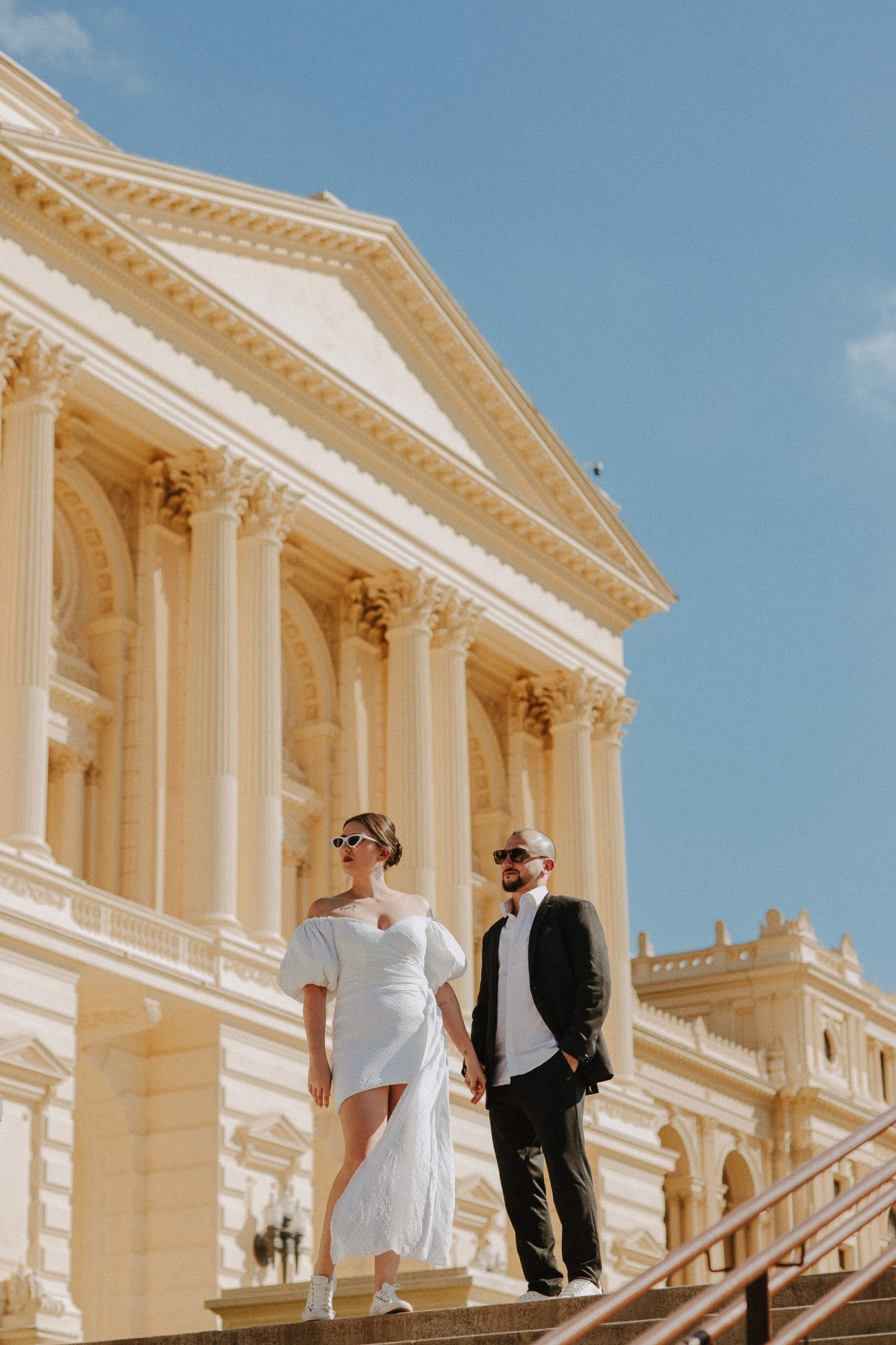 Ensaio Pré Wedding de Lana & Júnior em Museu do Ipiranga - São Paulo (SP) — fotografia 7