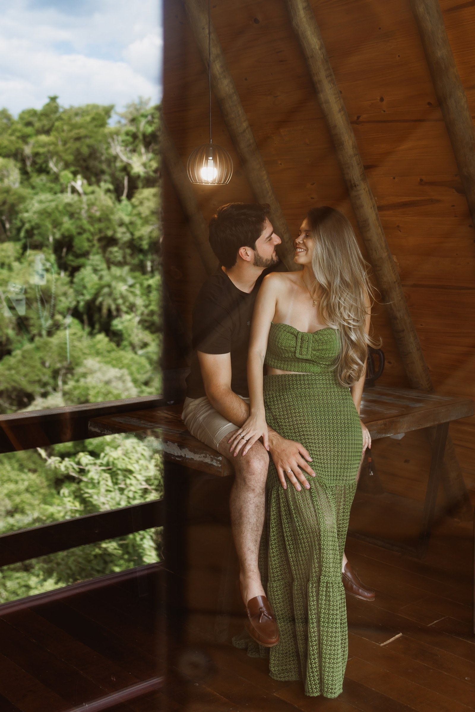 Ensaio Pré Wedding de Brenda & Lucas em Cabana Home — fotografia 10