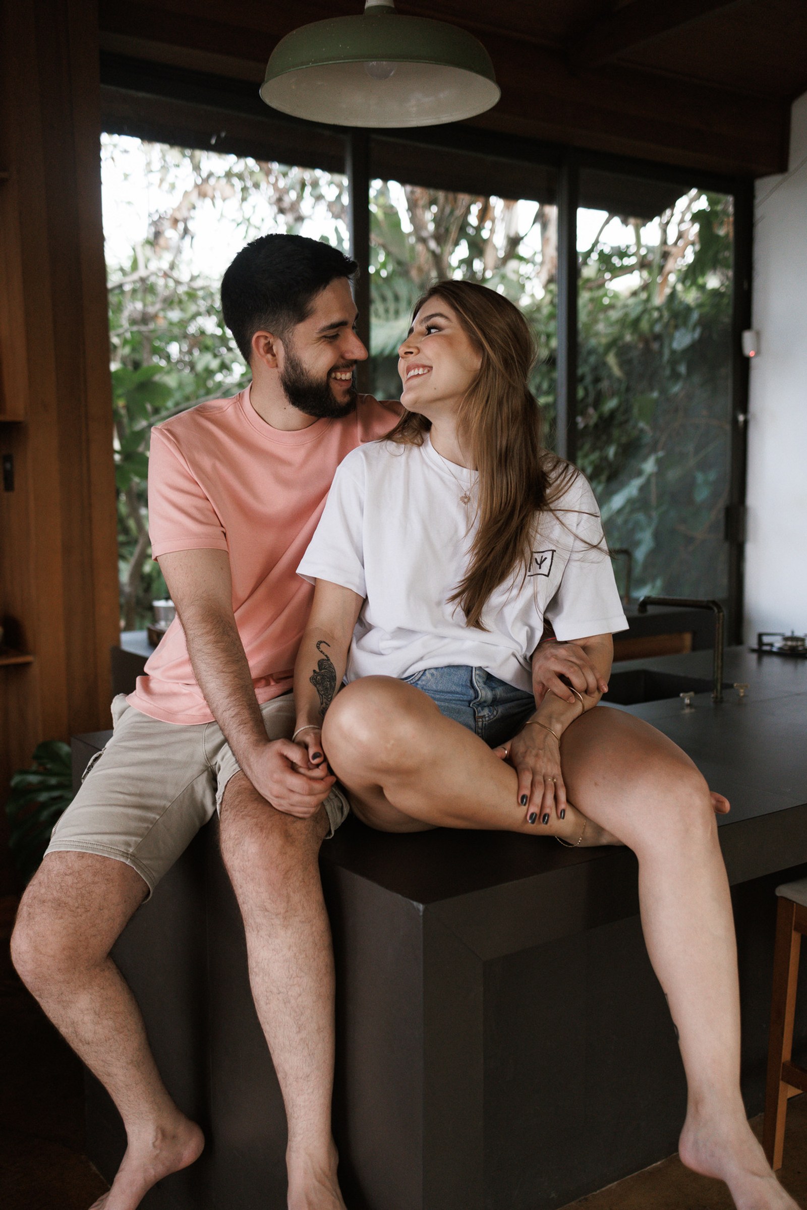 Ensaio Pré Wedding de Giulia & Mateus em Vila das Embaúbas (Casa de Vidro) - Franca (SP) — fotografia 34