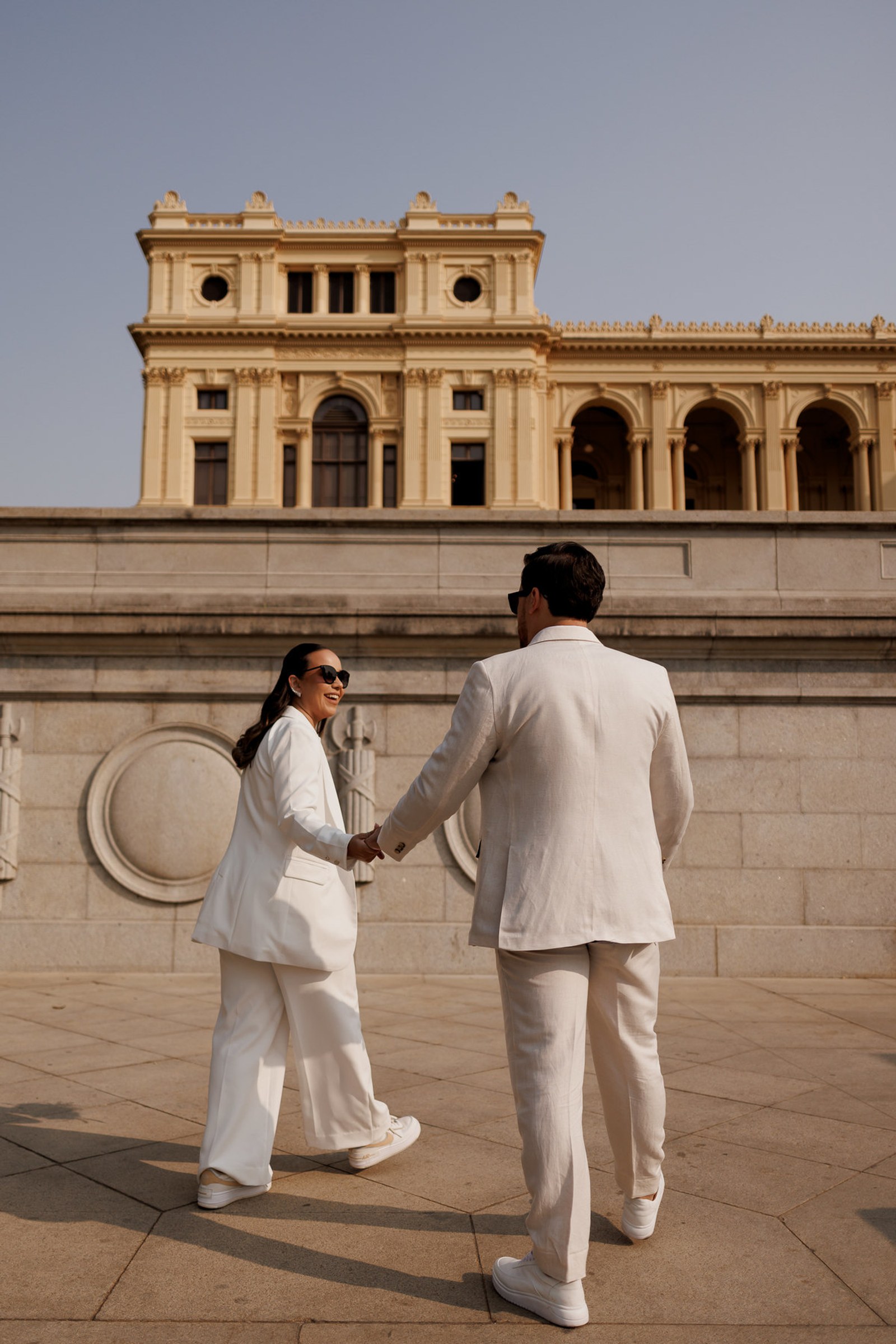 Ensaio Pré Wedding de Rita & Márcio em Museu do Ipiranga, São Paulo (SP) — fotografia 3